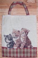 Tasche mit Kitten Motiv