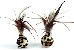Katzenspielball Leopard with Feather